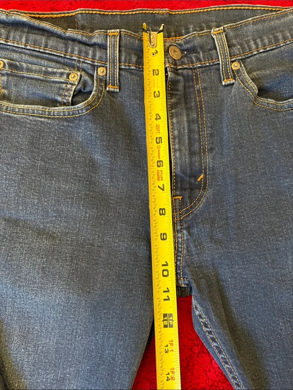 Levi's Men's 502 Blue Jeans. 34X32
